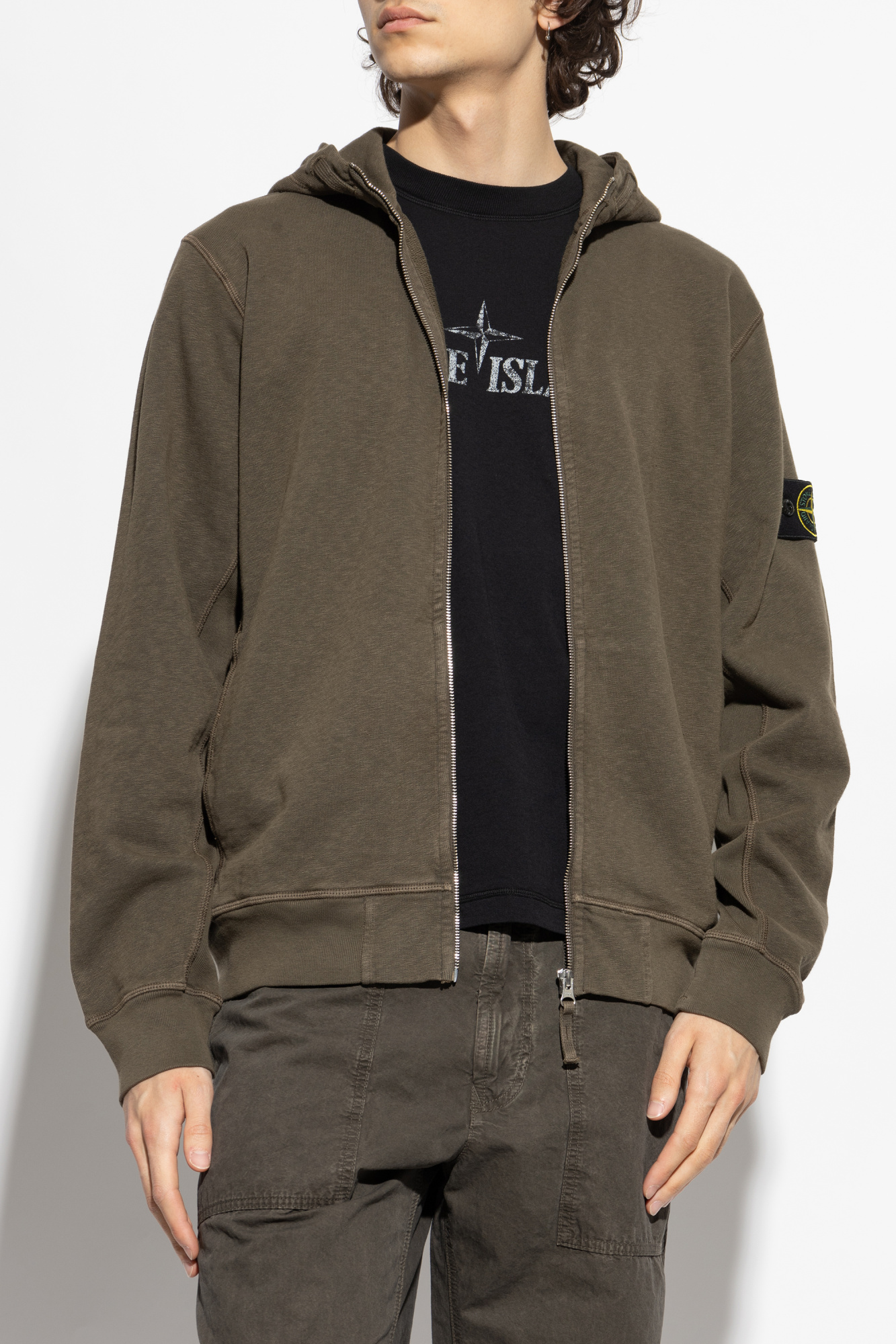 Stone Island Hoodie | Men's Clothing | Vitkac